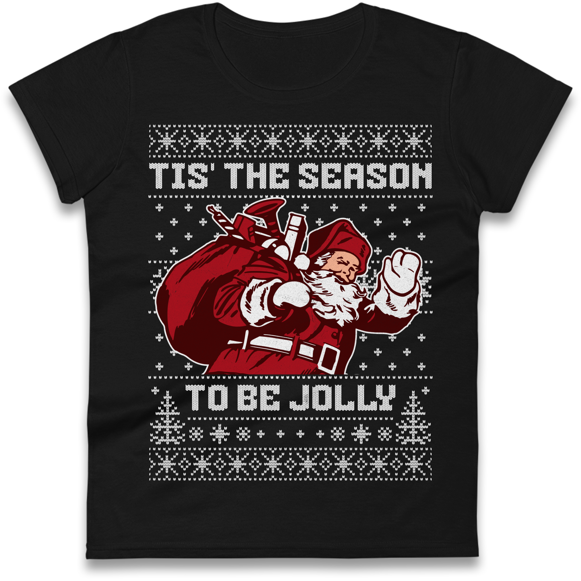 Tis The Season To Be Jolly Christmas Ladies Shirt