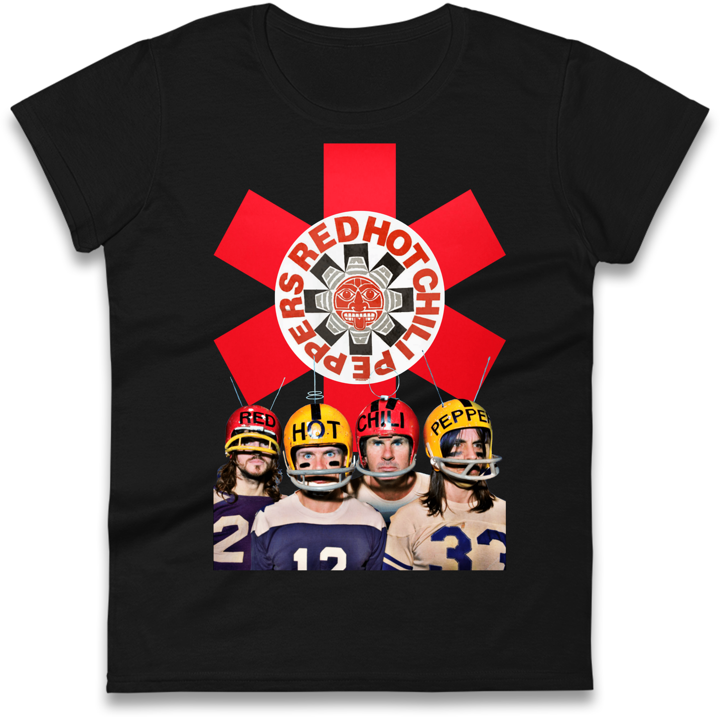 Red Hot Chilli Peppers American Football Ladies Shirt