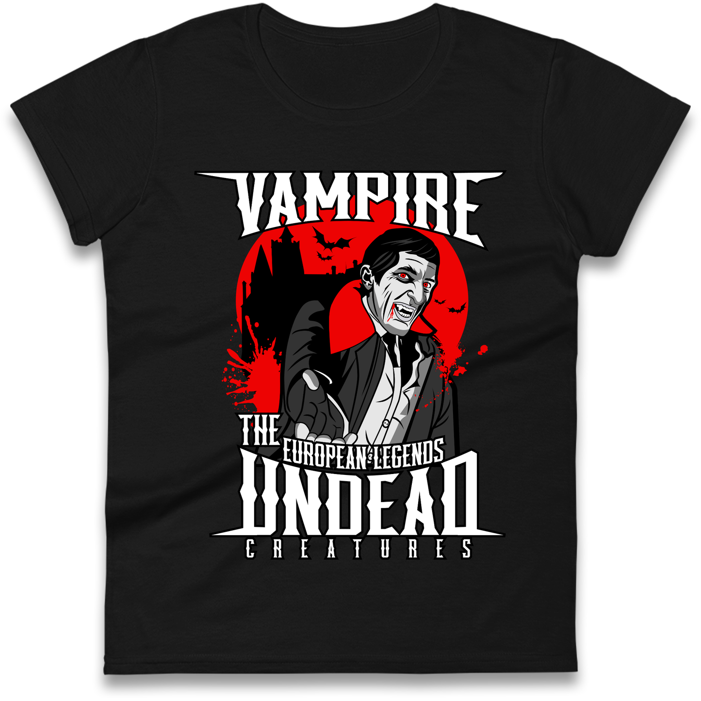 Vampire Undead Ladies Shirt