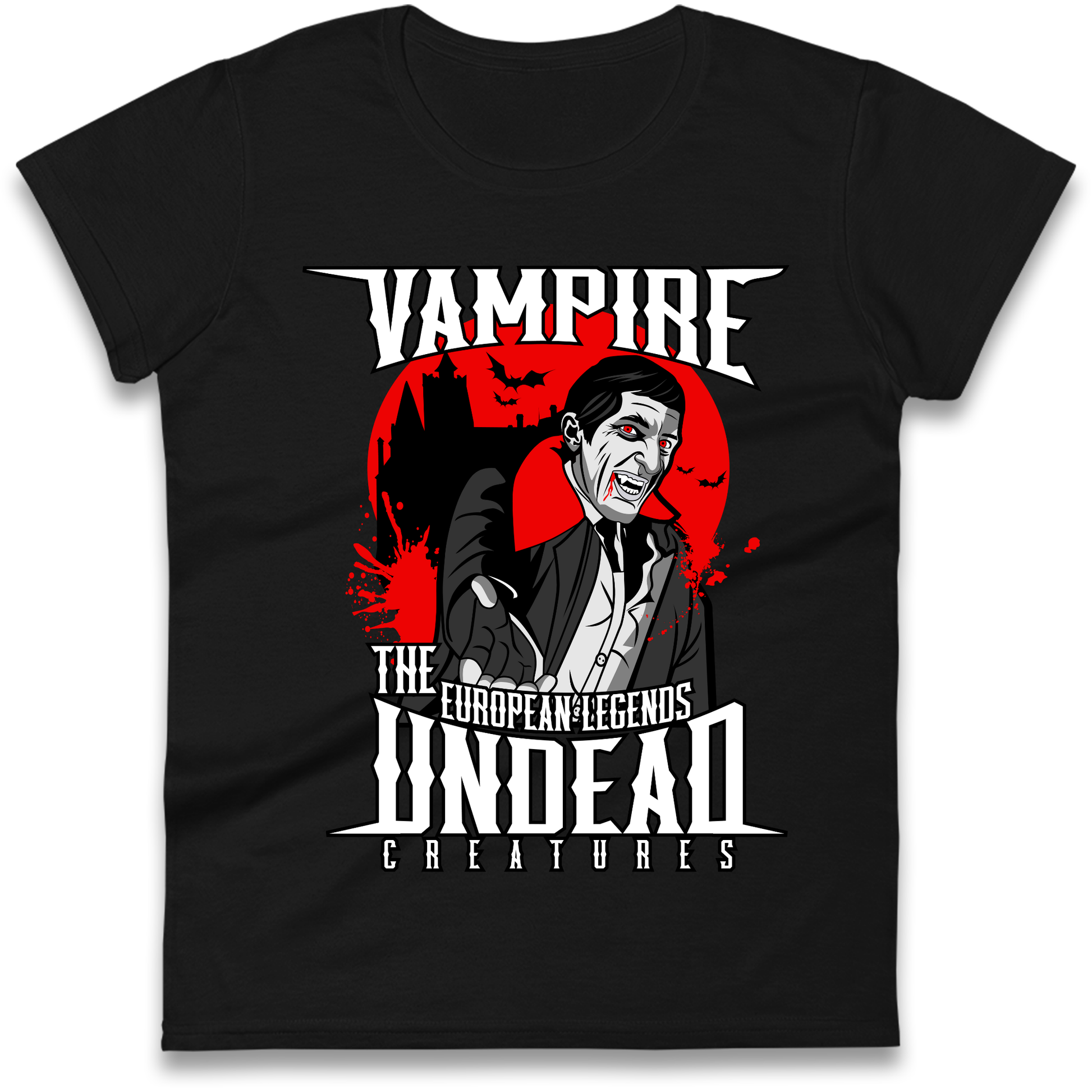 Vampire Undead Ladies Shirt