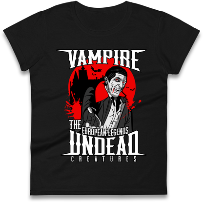 Vampire Undead Ladies Shirt