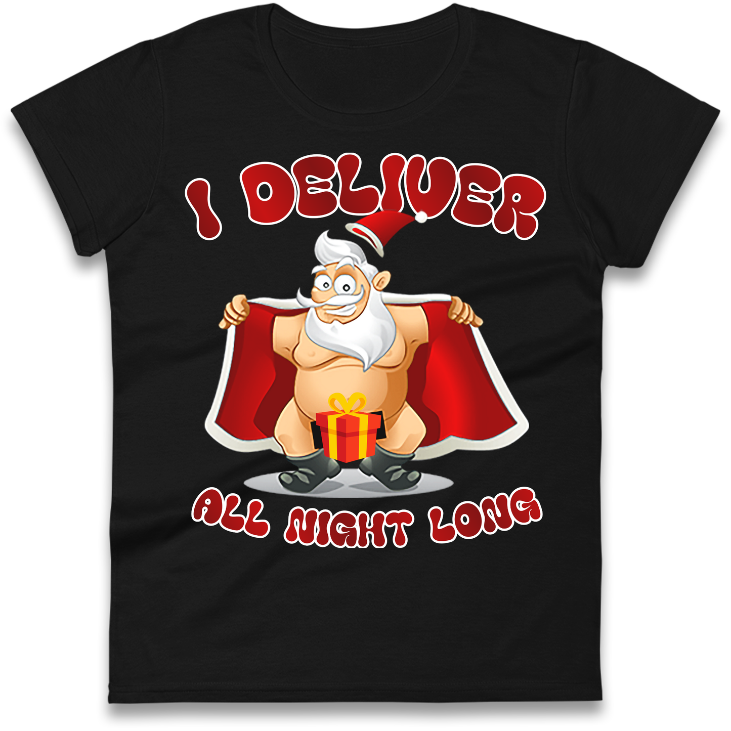 Santa Claus Ladies Shirt