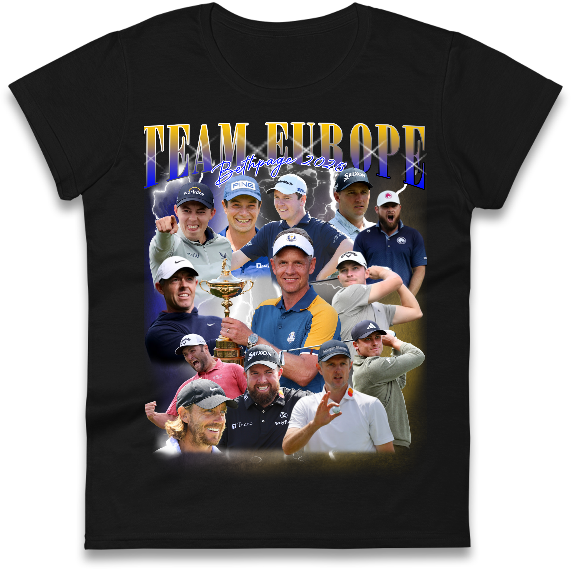 Ryder Cup 2025 Team Europe Ladies Shirt