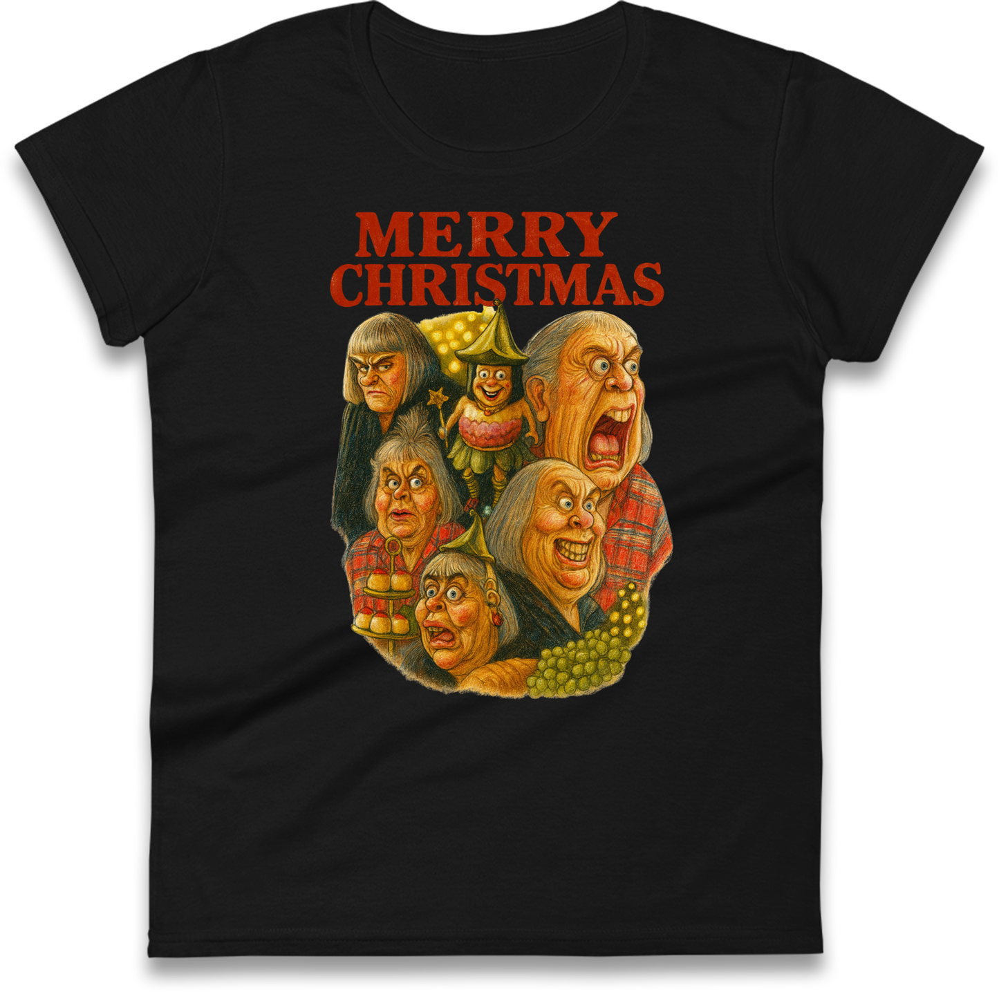 M&S Christmas Food 2025 Advert Ladies Shirt