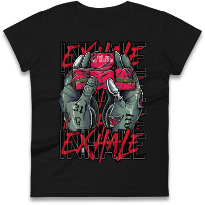 Inhale Exhale Ladies Shirt