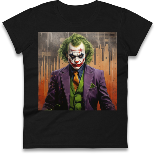 The Joker Painting Ladies Shirt