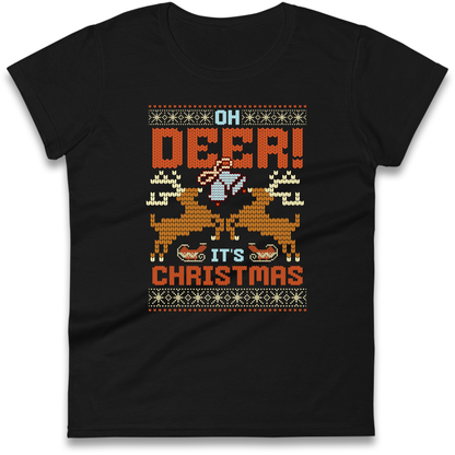 Oh Deer its Christmas Ladies Shirt