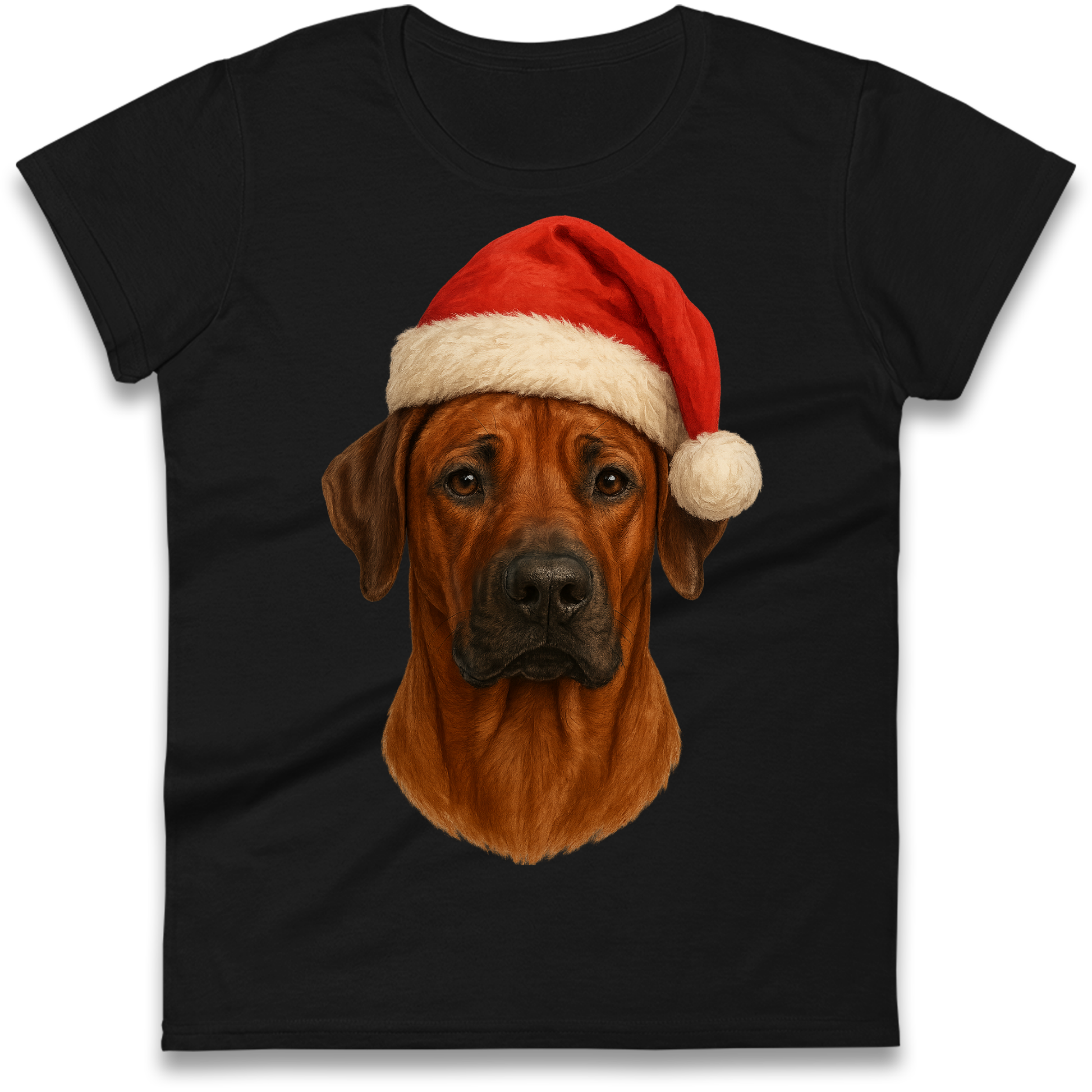 Rhodesian Ridgeback Christmas Ladies Shirt