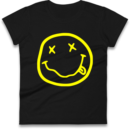 Retro Nirvana 1991 Ladies Shirt