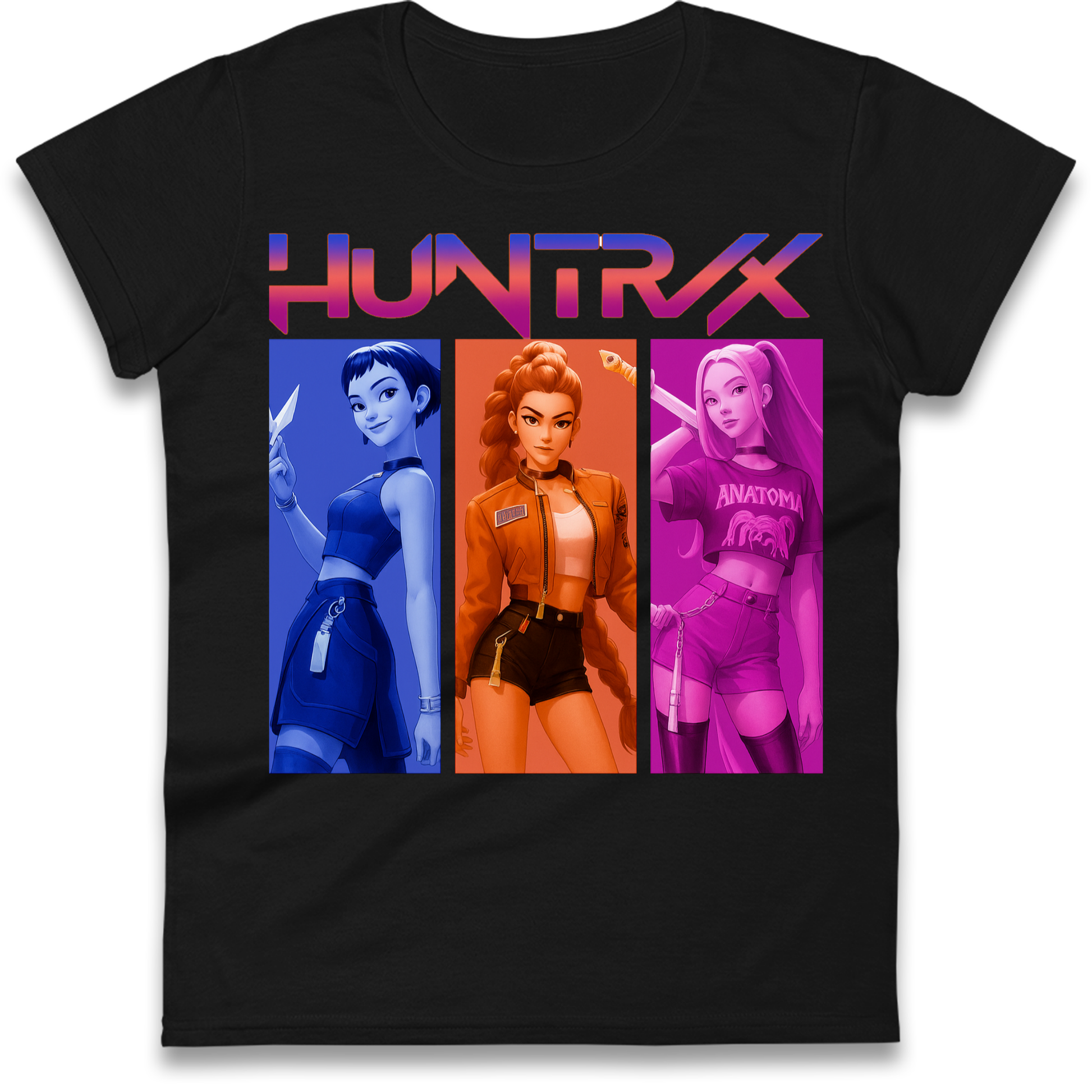 Kpop Demon Hunters Huntrix Ladies Shirt