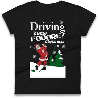 Christmas Golf Ladies Shirt