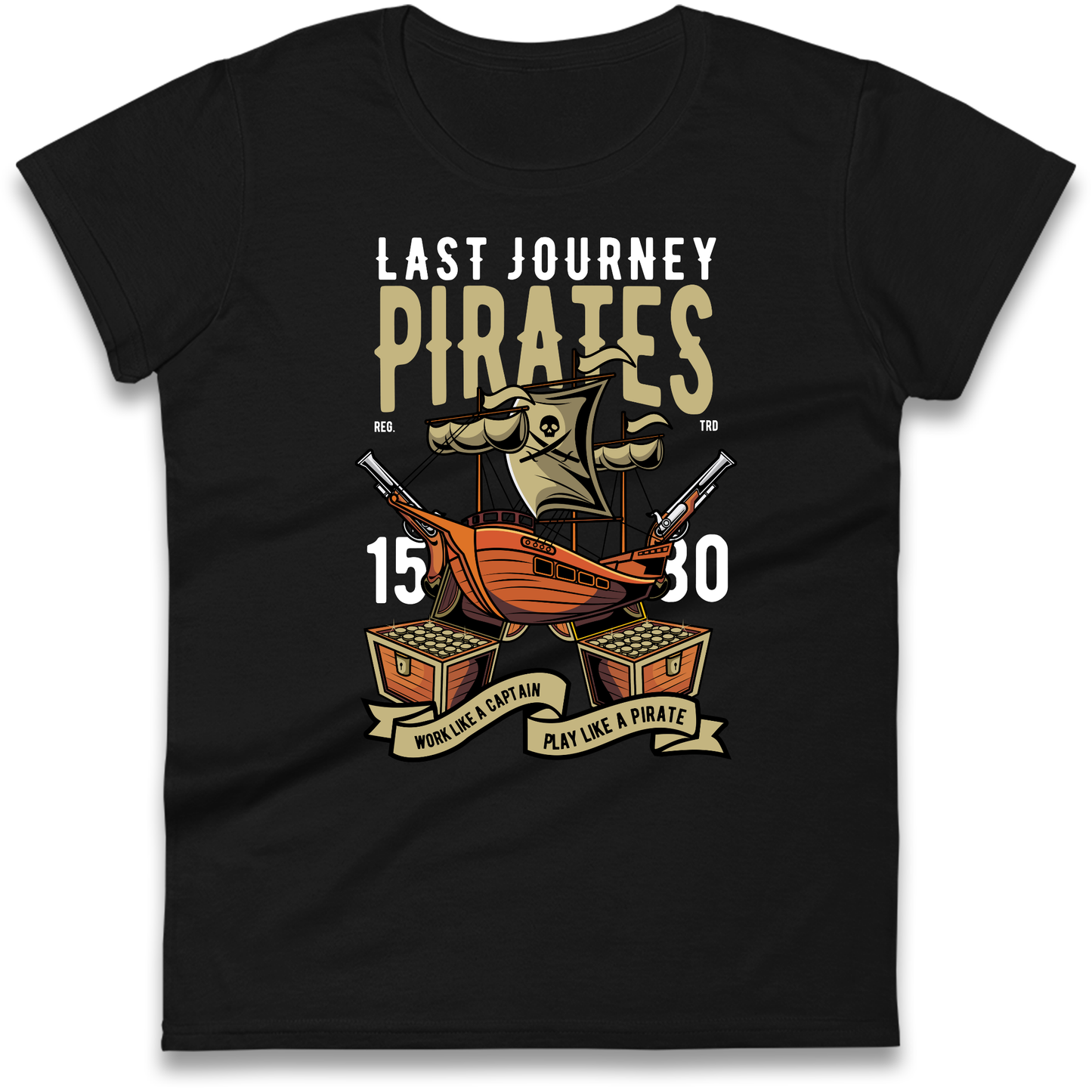 Last Journey Pirates Ladies Shirt