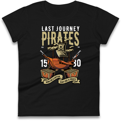 Last Journey Pirates Ladies Shirt