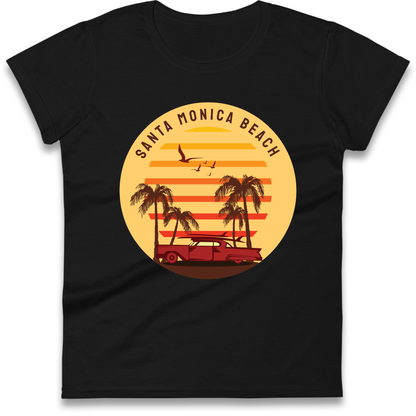 Santa Monica Beach Ladies Shirt