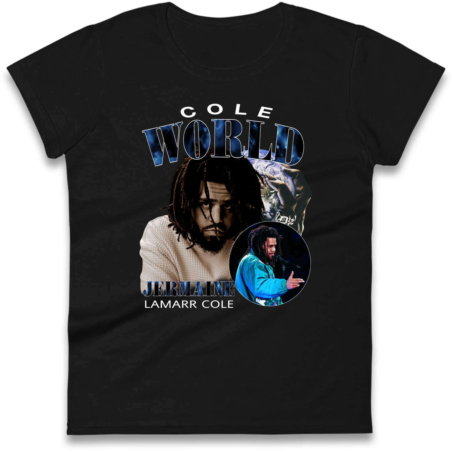 Cole World Jermaine Lamarr Cole Ladies Shirt