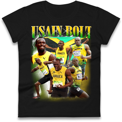 Usain Bolt Ladies Shirt