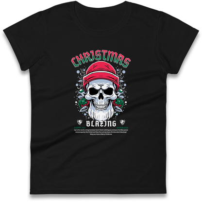 Christmas Blazing Ladies Shirt