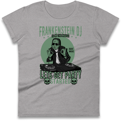 Frankenstein DJ Ladies Shirt