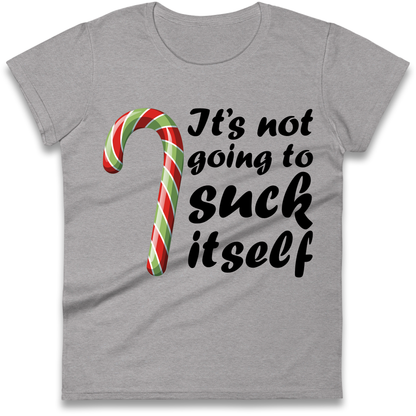 Not Going To Suck Itself Ladies Shirt