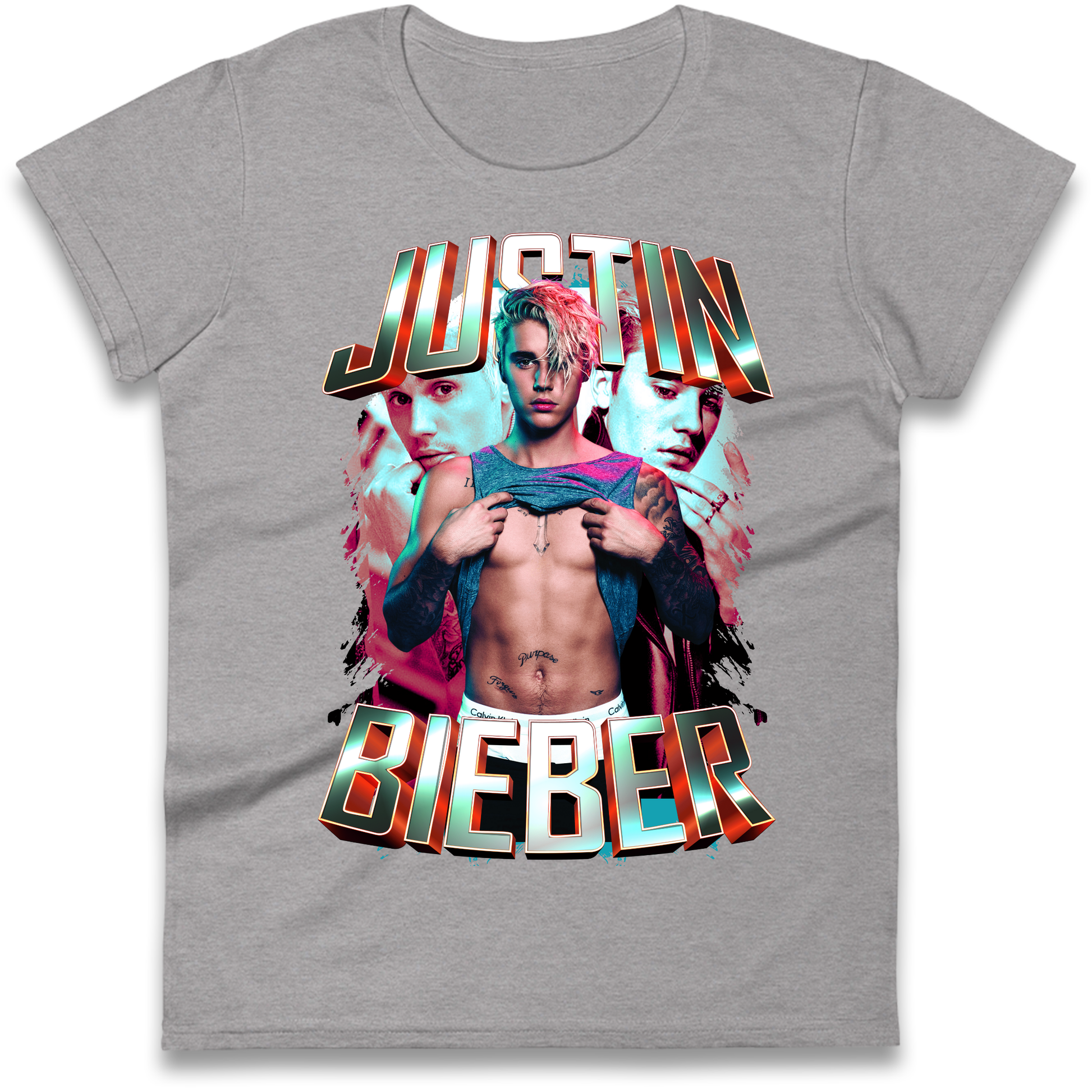Justin Bieber Ladies Shirt