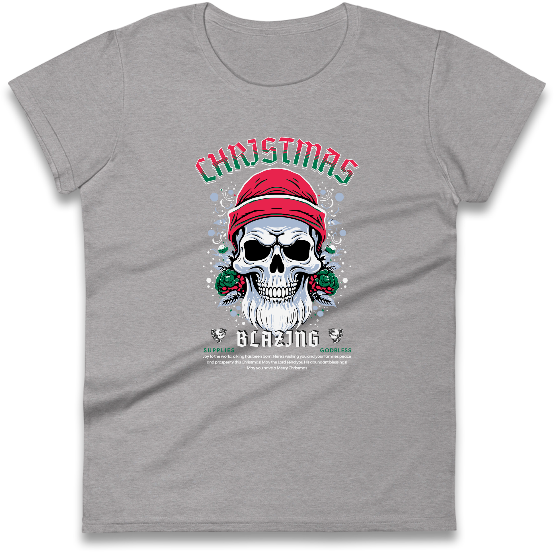 Christmas Blazing Ladies Shirt