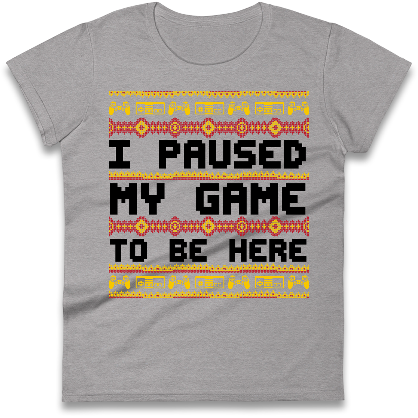 Paused My Game Ladies Shirt