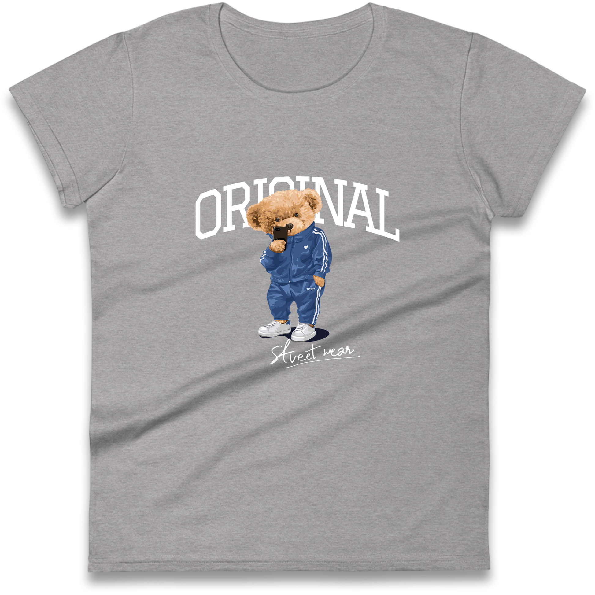 Teddy Bear Original Streetwear Ladies Shirt
