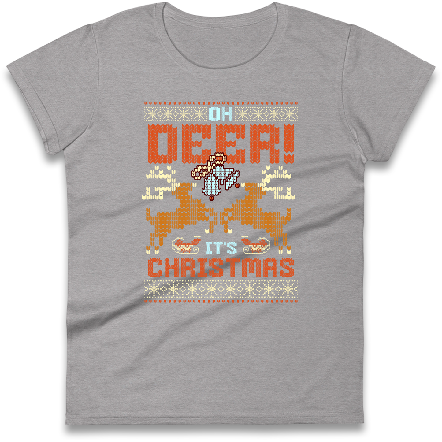 Oh Deer its Christmas Ladies Shirt