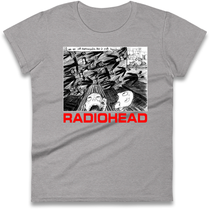 Radiohead We Are Not Screaming Ladies Shirt