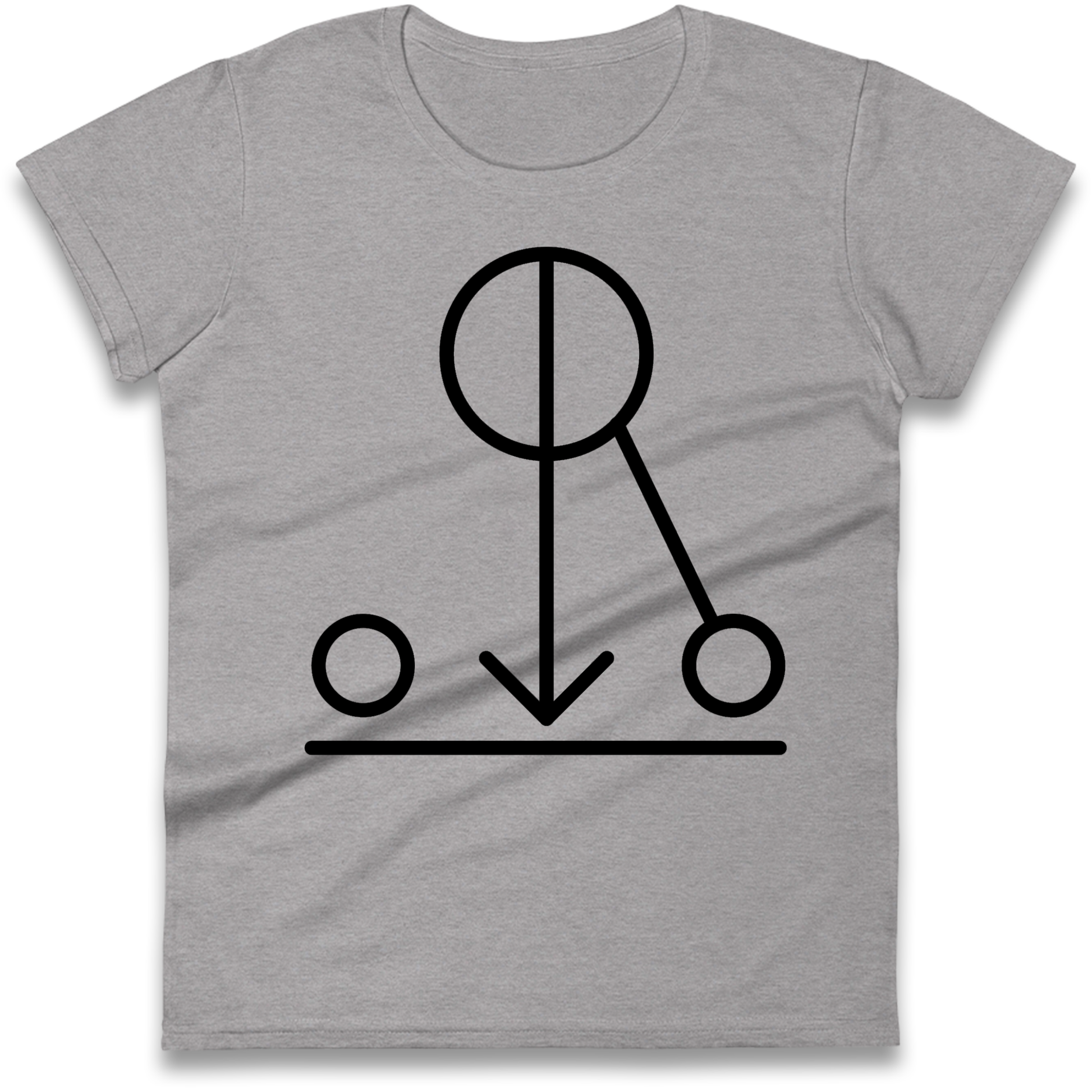 Iron Maiden Band Symbol Ladies Shirt