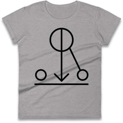Iron Maiden Band Symbol Ladies Shirt