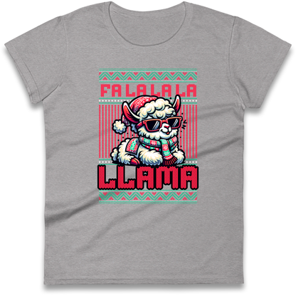 FA LA LA LA LLAMA Ladies Shirt