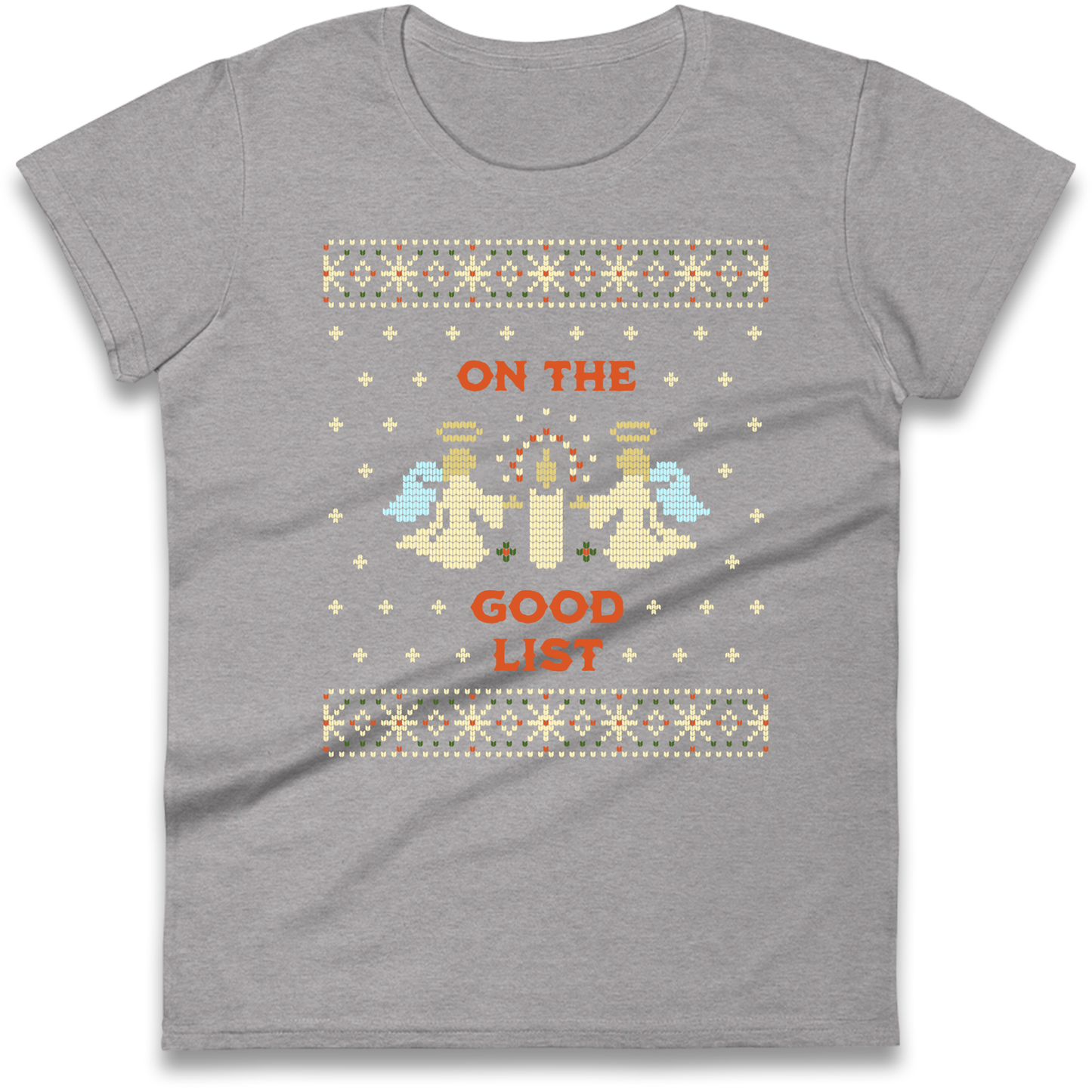 On The Good List Christmas Ladies Shirt