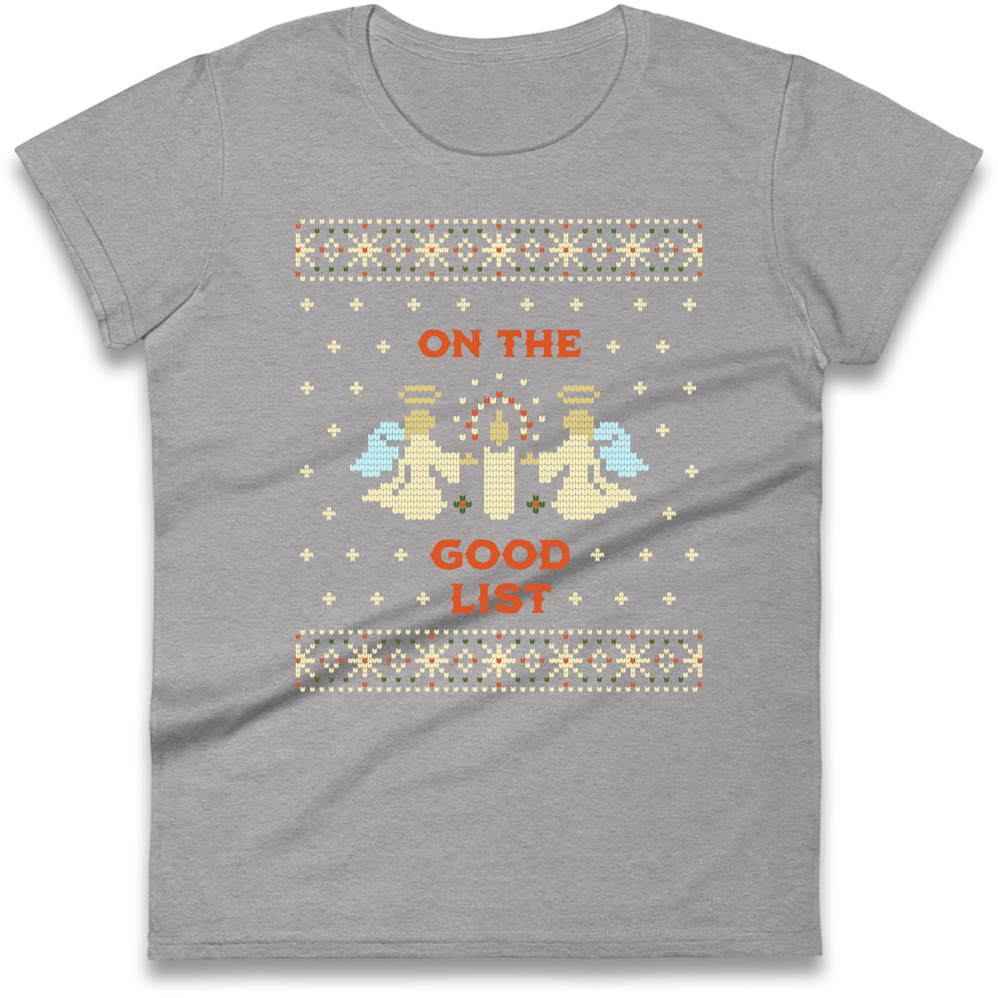 On The Good List Christmas Ladies Shirt
