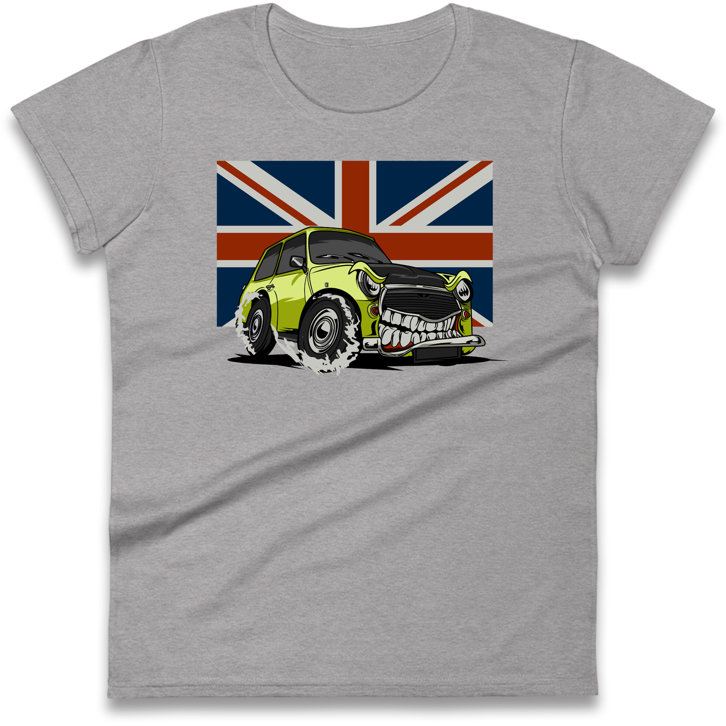Union Jack Angry Mini Ladies Shirt