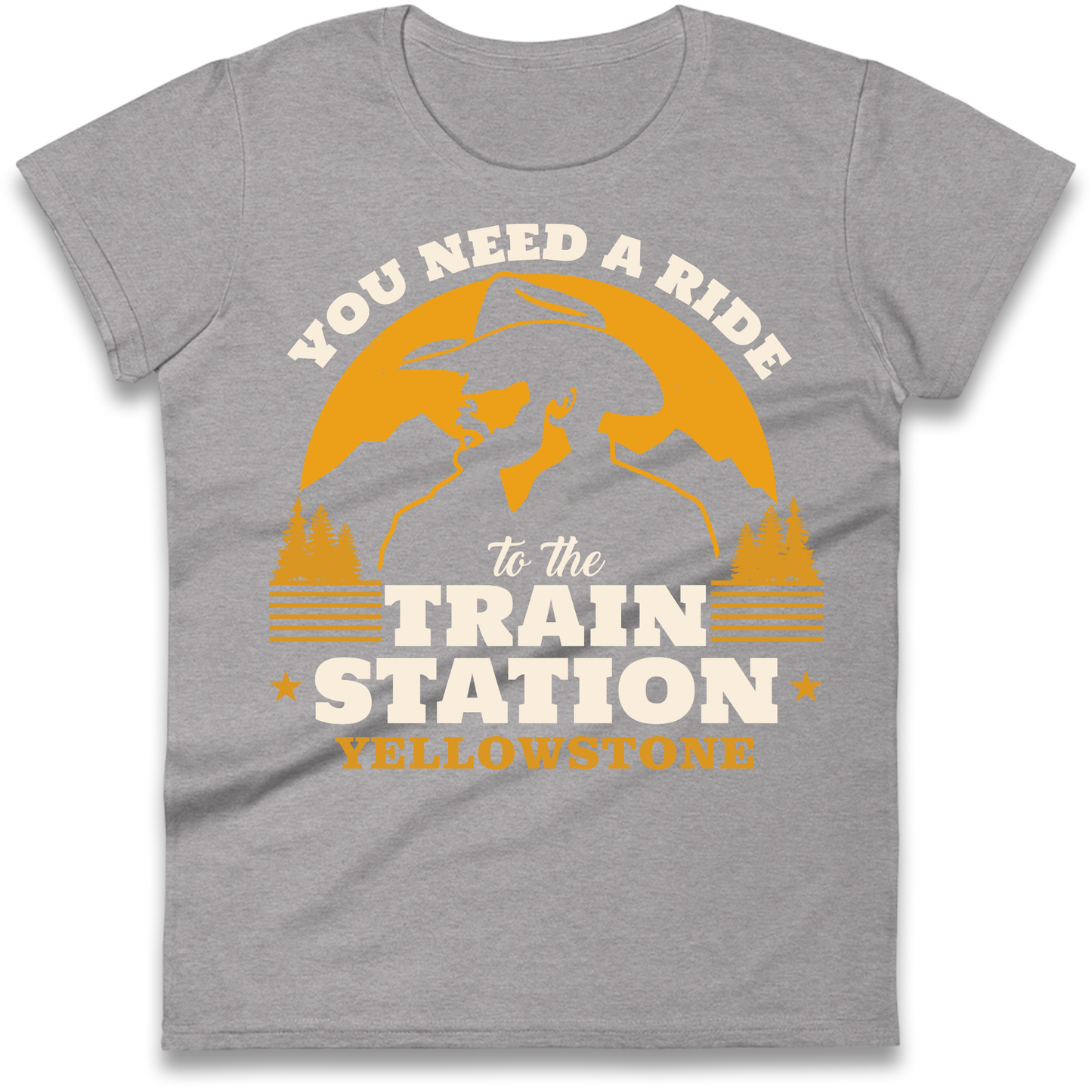 You Need A Ride To The Train Station Ladies Shirt