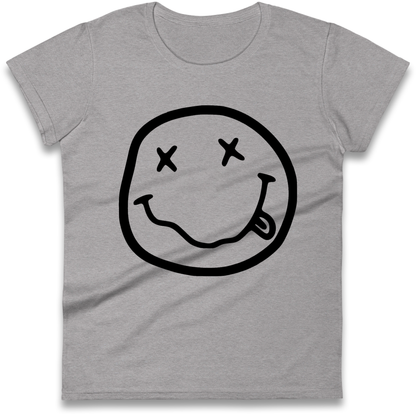 Retro Nirvana 1991 Ladies Shirt