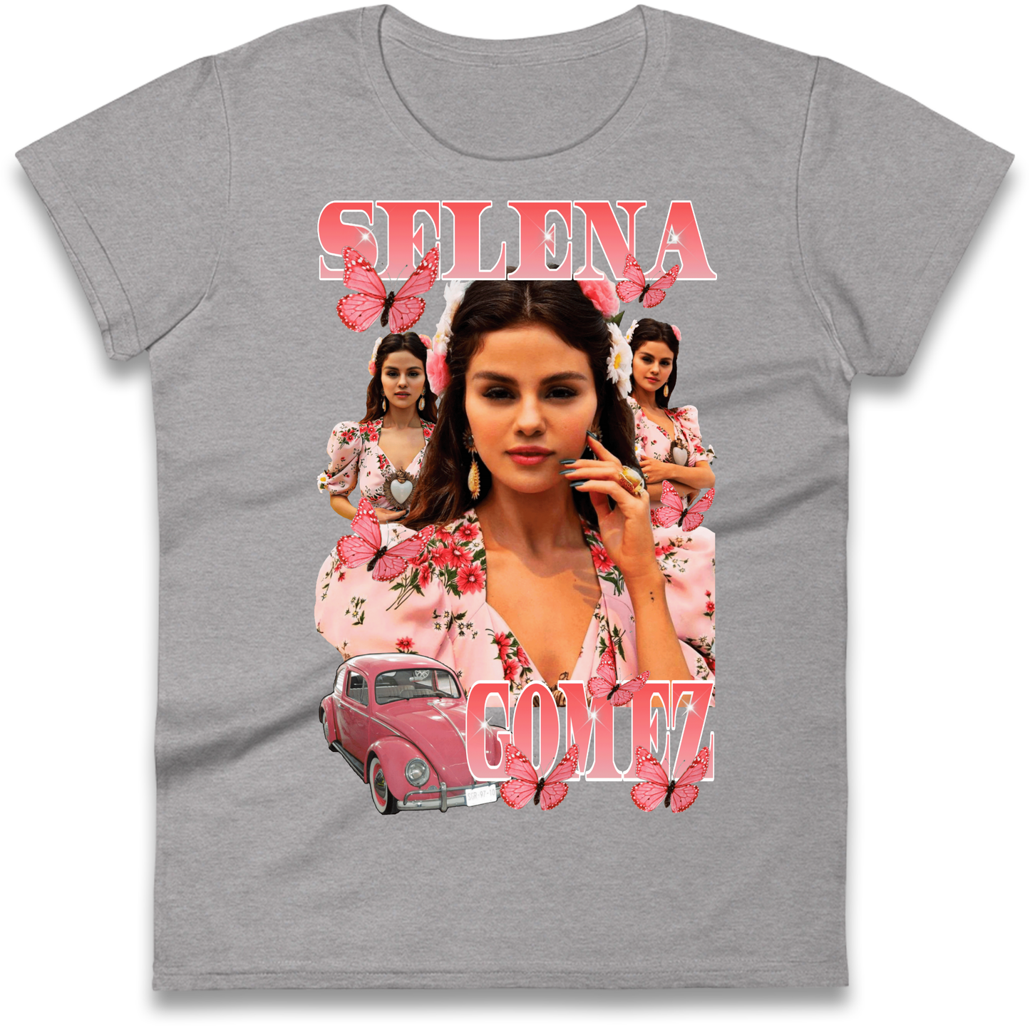 Selena Gomez Pink Ladies Shirt