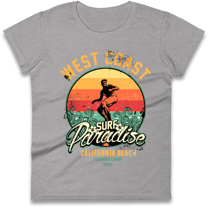West Coast Surf Paradise Ladies Shirt