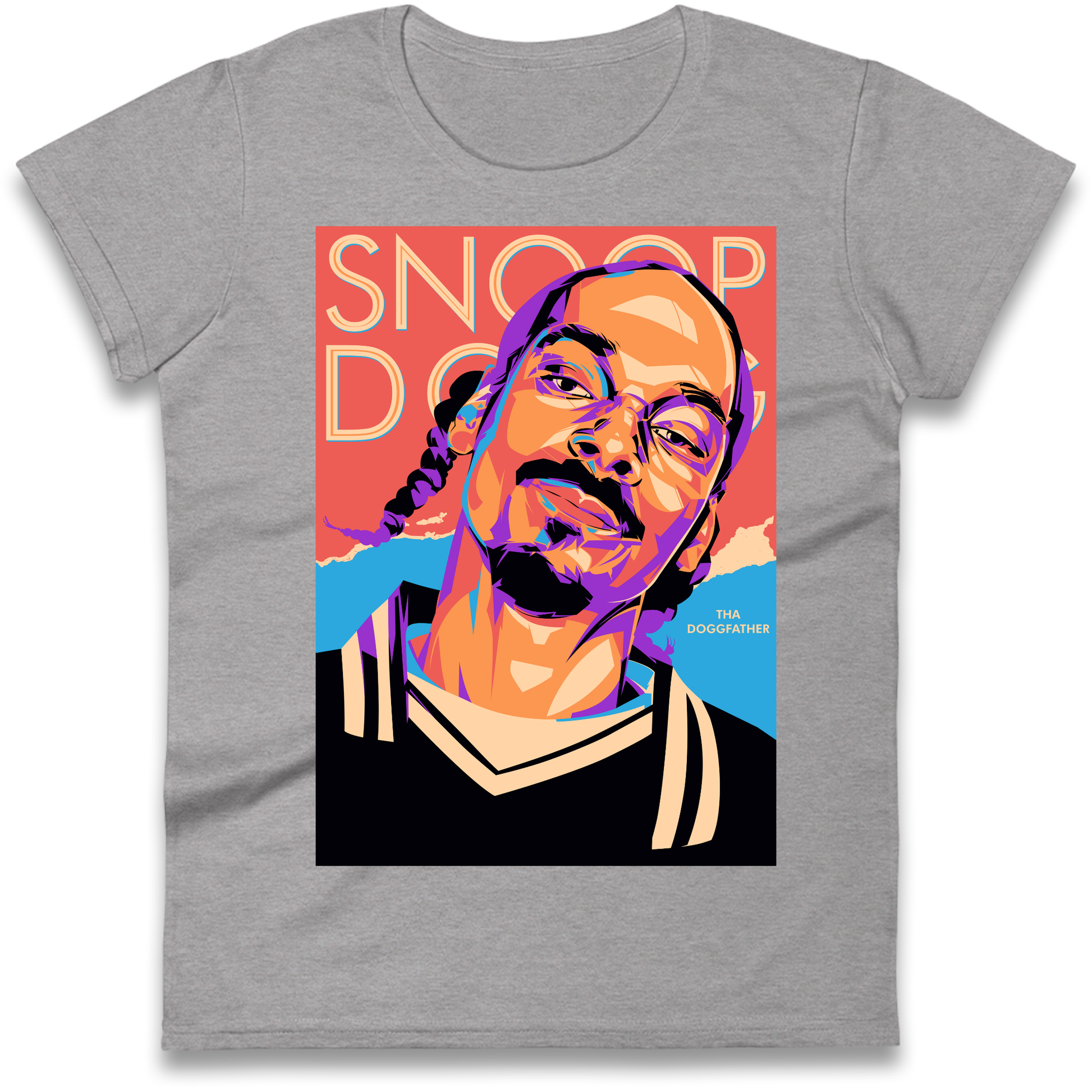 Snoop Dogg Tha Doggfather Ladies Shirt