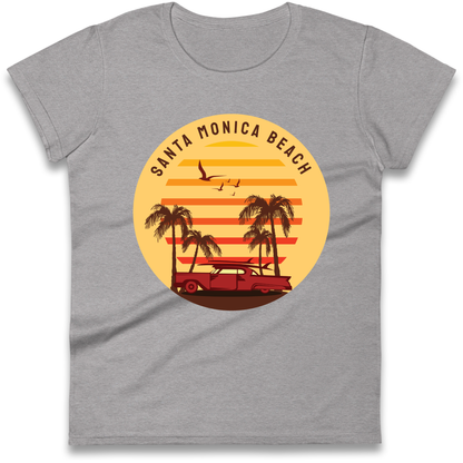 Santa Monica Beach Ladies Shirt
