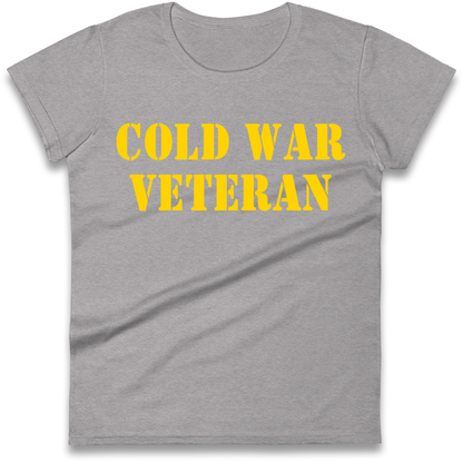 Cold War 1985–1991 Veteran Ladies Shirt