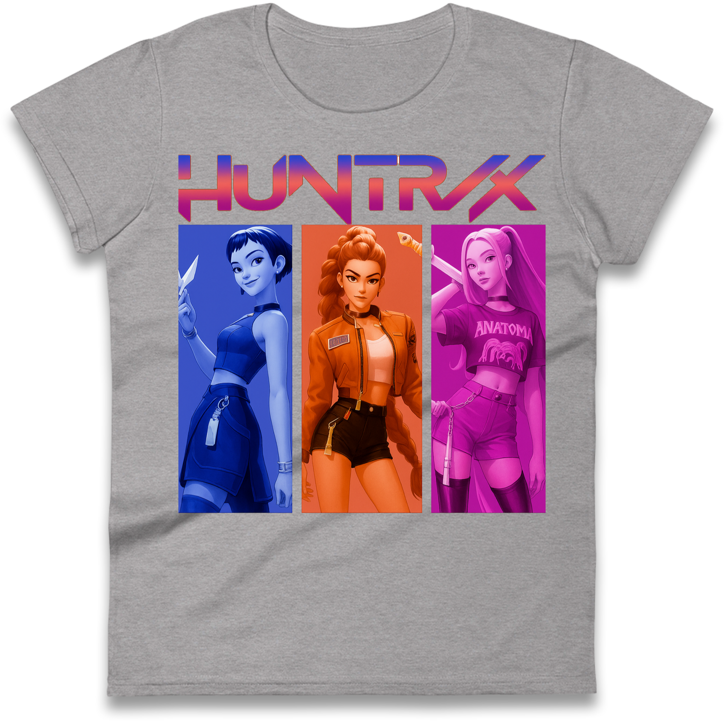 Kpop Demon Hunters Huntrix Ladies Shirt