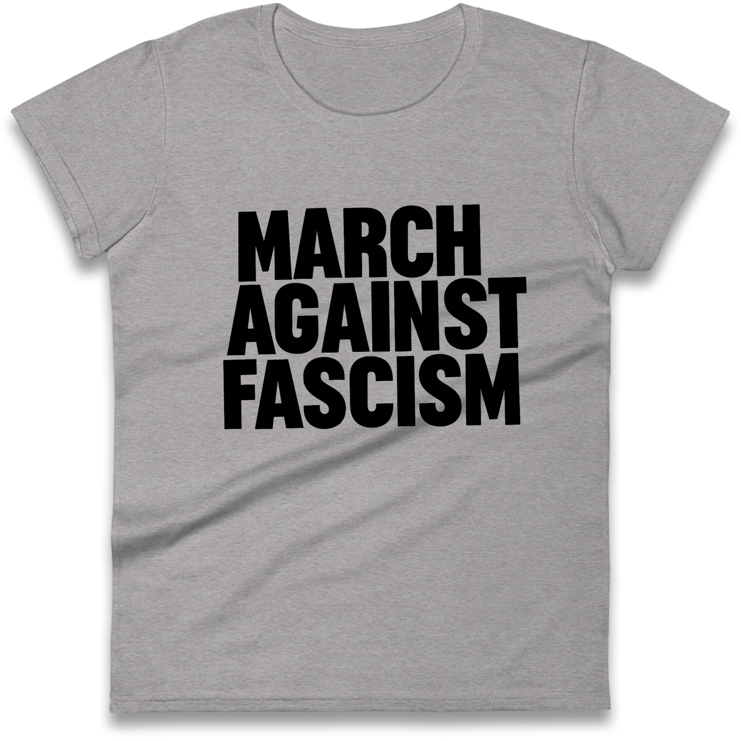 March Against Fascism Ladies Shirt