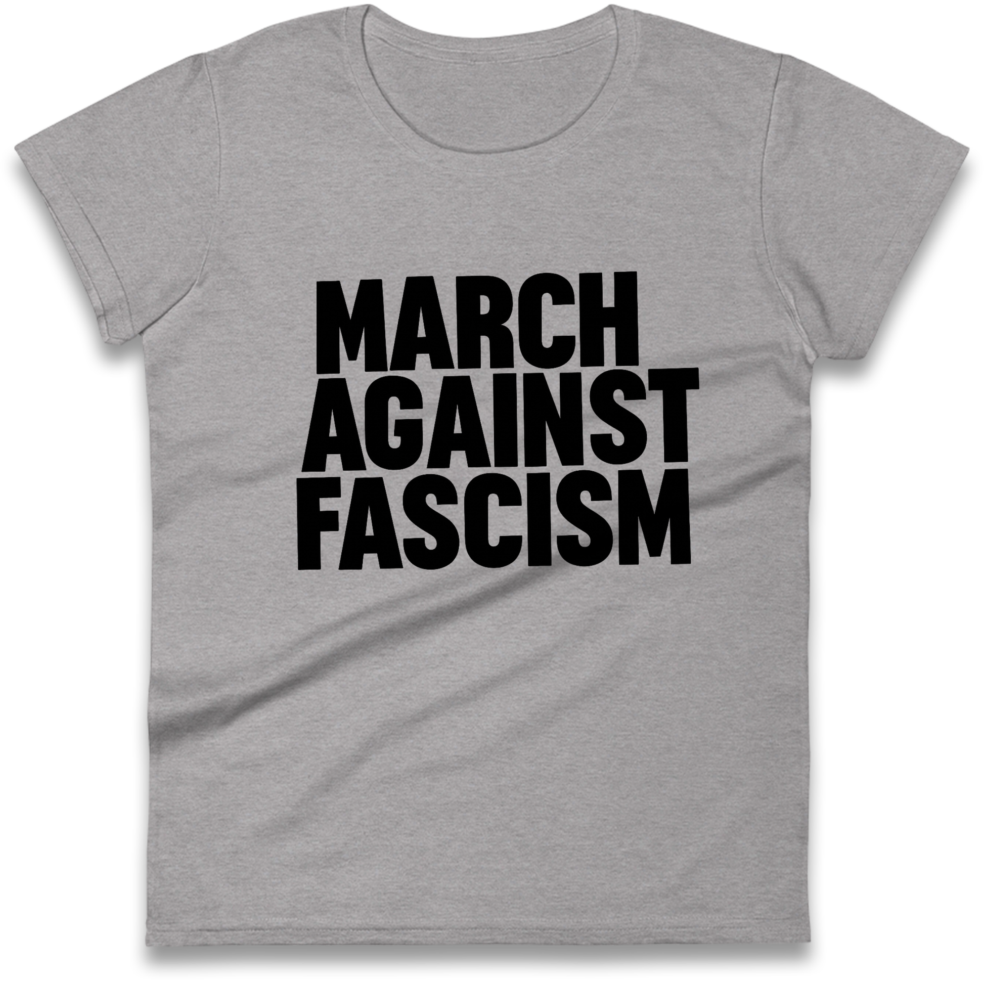 March Against Fascism Ladies Shirt