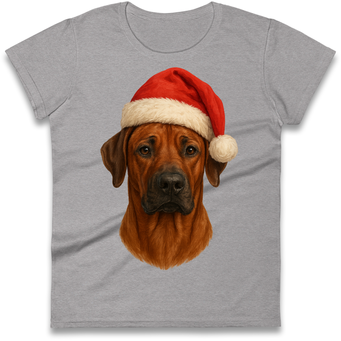Rhodesian Ridgeback Christmas Ladies Shirt