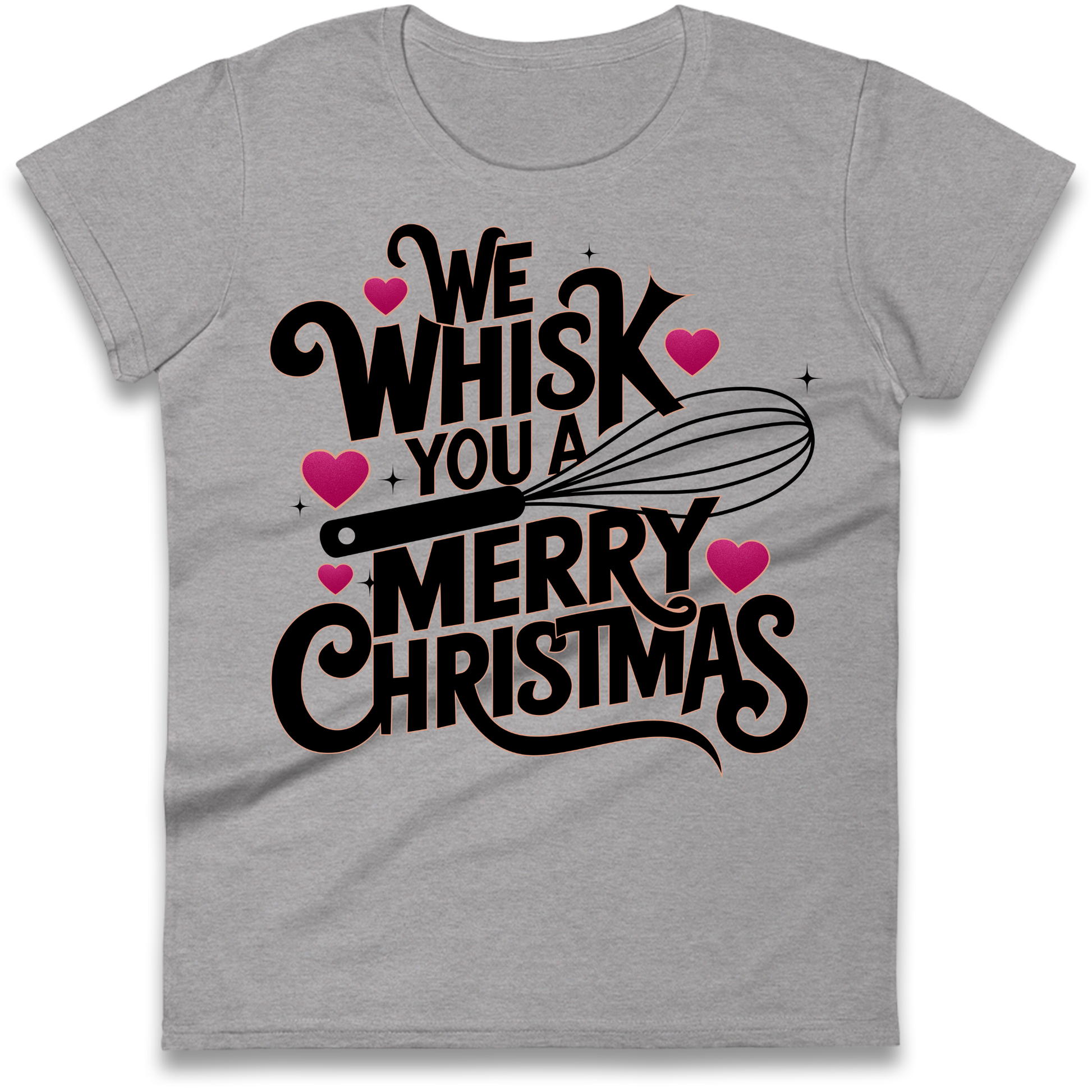 We Whisk You a Merry Christmas Ladies Shirt