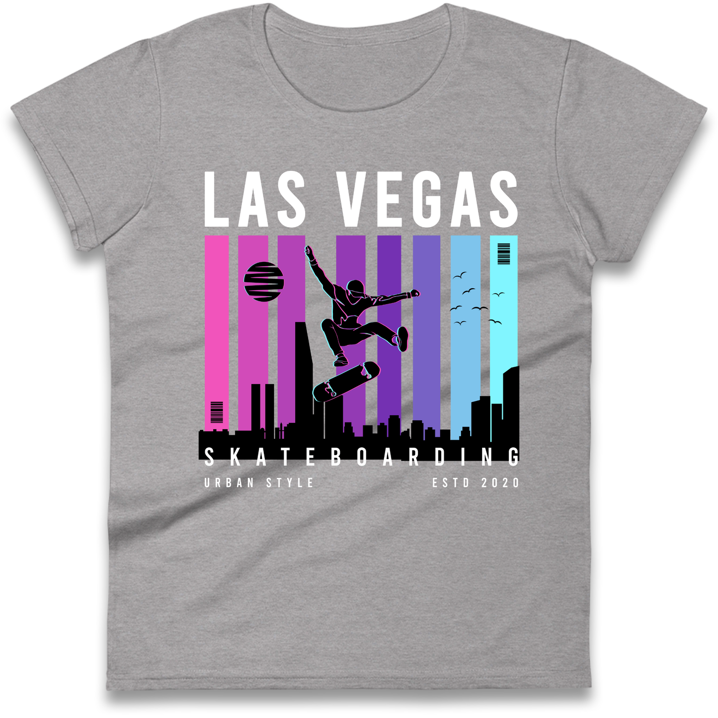 Las Vegas Skateboarding Ladies Shirt