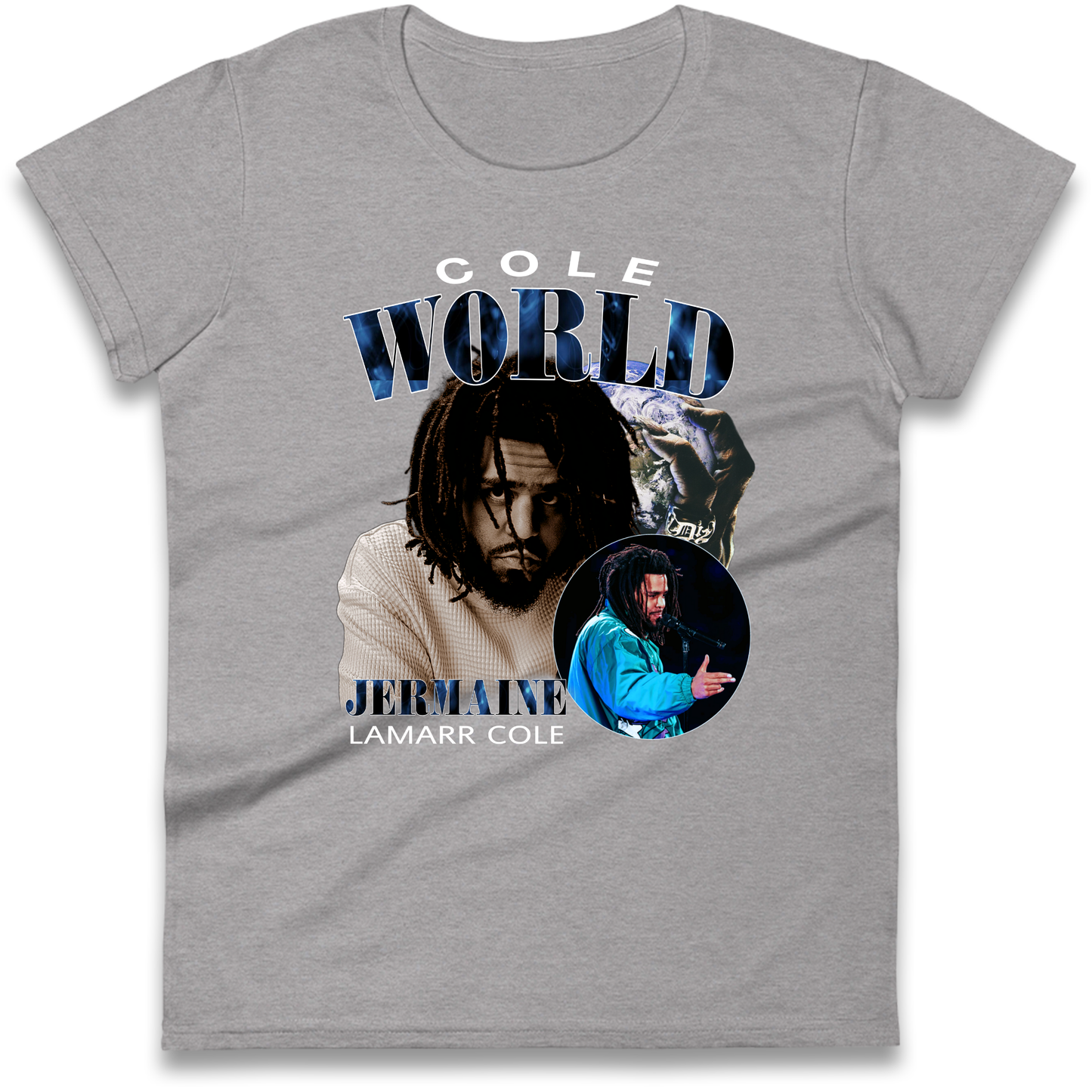 Cole World Jermaine Lamarr Cole Ladies Shirt