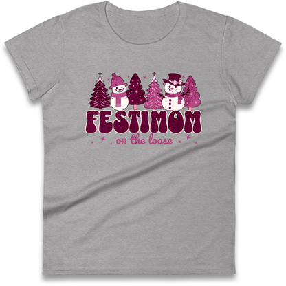 Festimom on The Loose Ladies Shirt